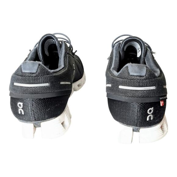 ON RUNNING Cloud 2.0 'Black White' Running Shoes Size 10 - Picture 5 of 14